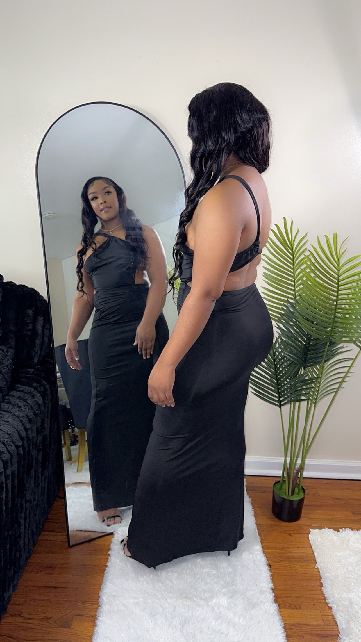 Evening sexy party dress