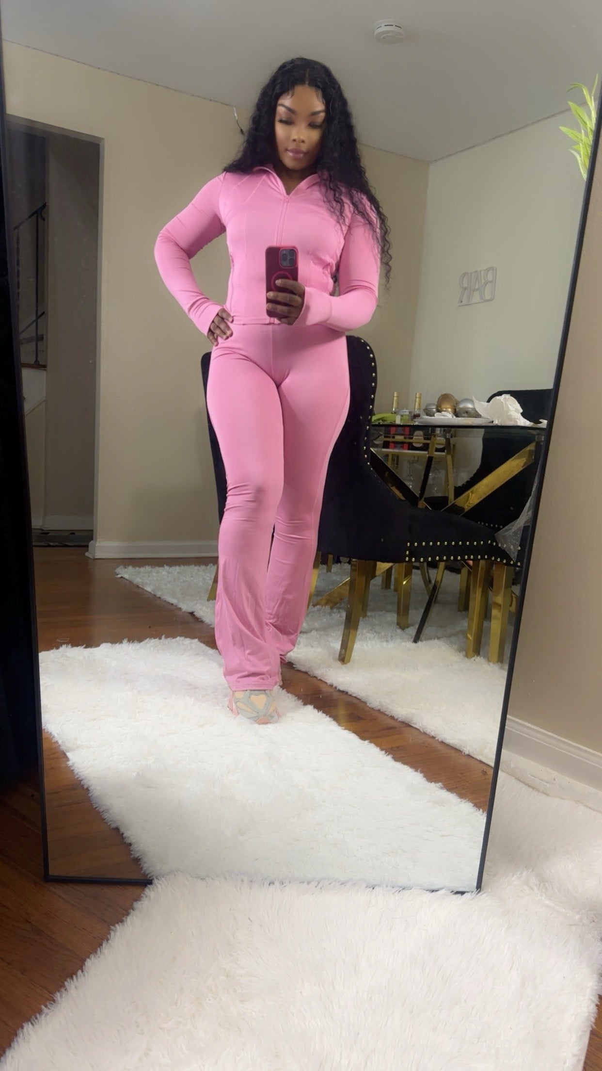 Seasons two piece light weight sportswear set