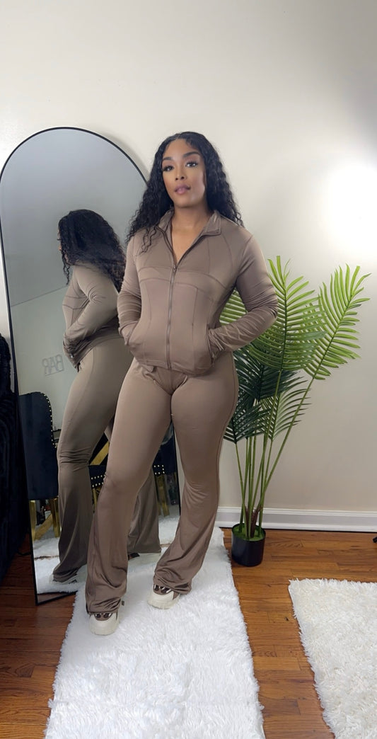 Seasons two piece light weight sportswear set