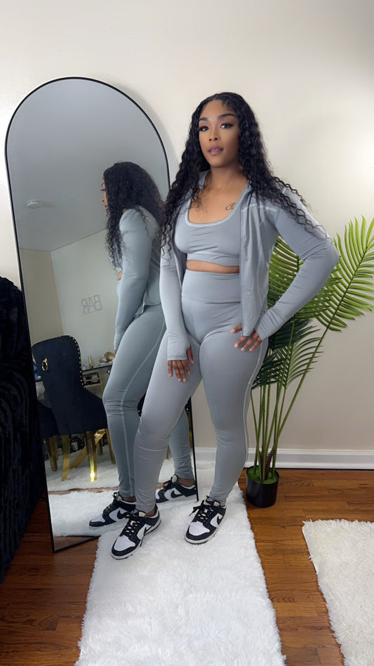 Fashion sports 3 piece set