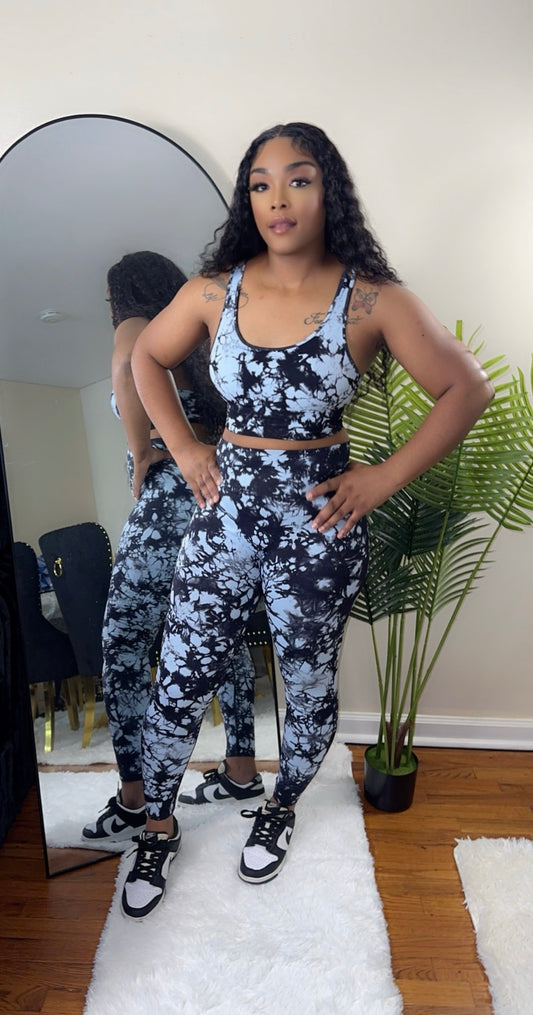 Squat queen leggings set