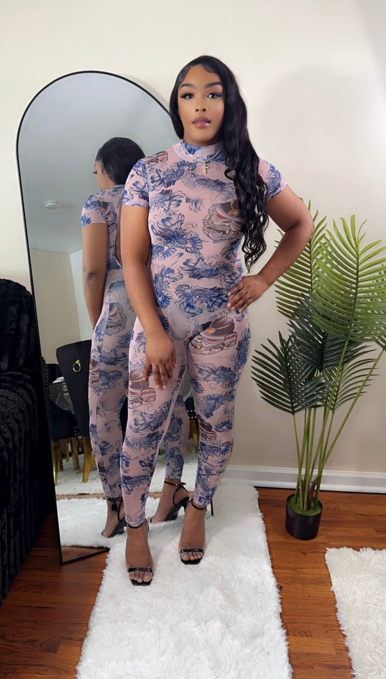 Sexy party club playsuit one piece