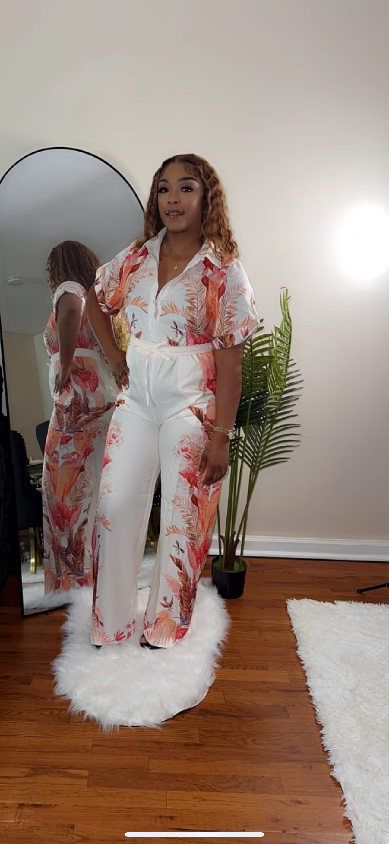 Garden glow jumpsuit