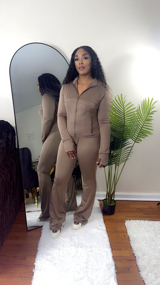 Seasons two piece light weight sportswear set