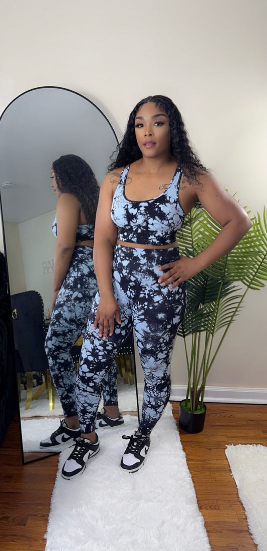 Squat queen leggings set
