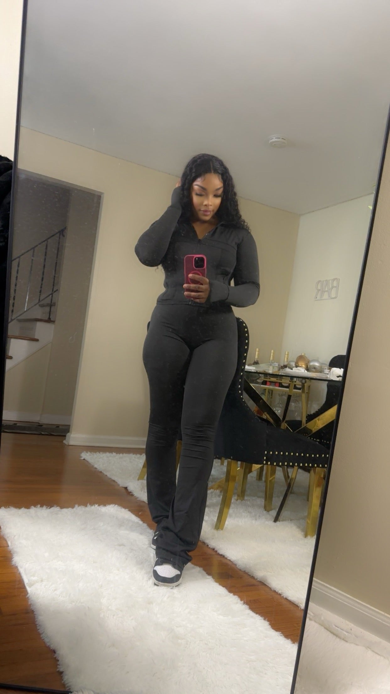 Seasons two piece light weight sportswear set
