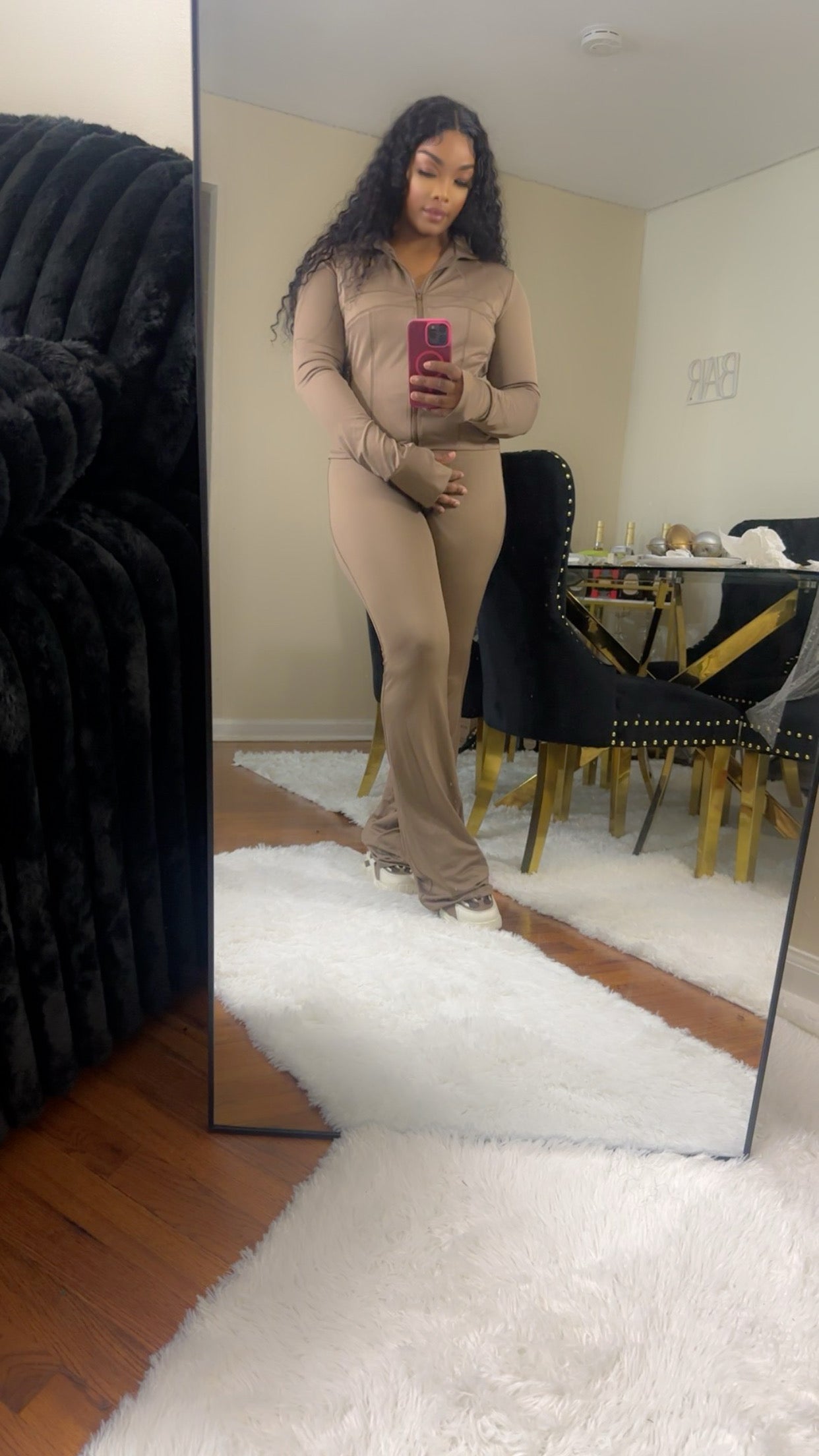 Seasons two piece light weight sportswear set