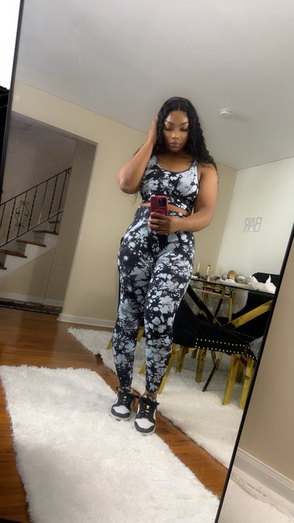 Squat queen leggings set