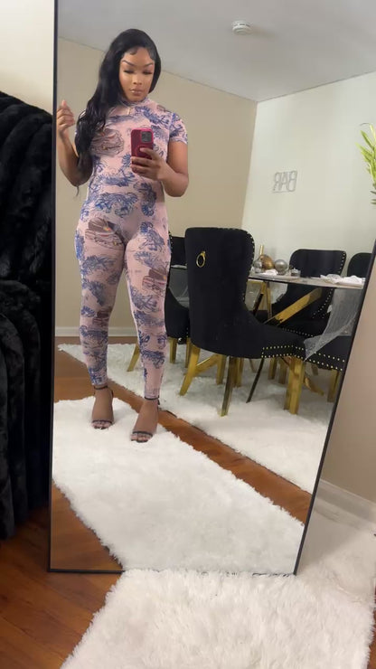 Sexy party club playsuit one piece