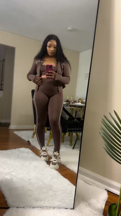Fashion sports 3 piece set